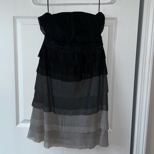 American Rag tube top ombré mini dress